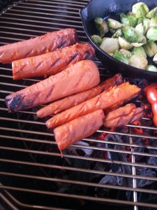 Grilling Carrots