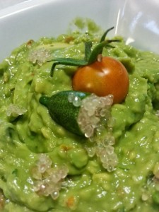 Fingerlime Guacamole