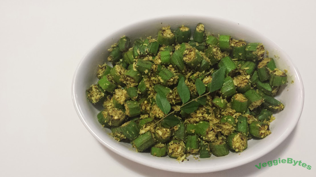 South Indian Coconut Okra