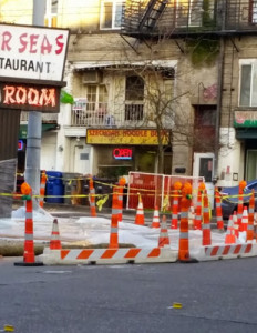 Bruce Lee's martial arts studio was in the basement below this noodle house