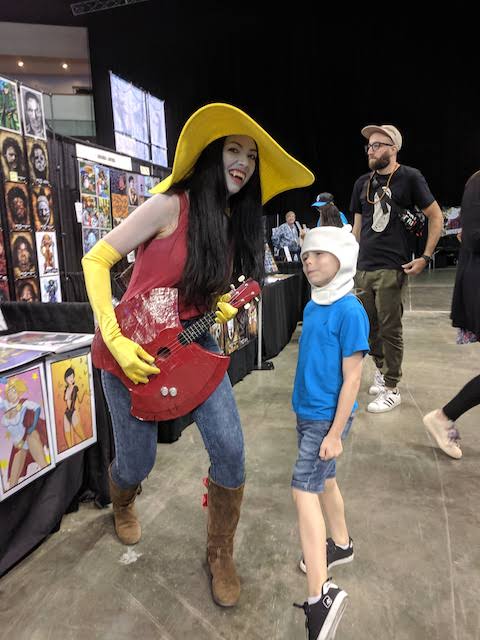 Marceline at Austin Comic Con 2019