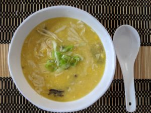 Vegan Chinese Corn Soup