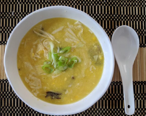 Vegan Chinese Corn Soup
