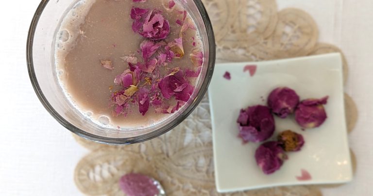 schisandra rose latte