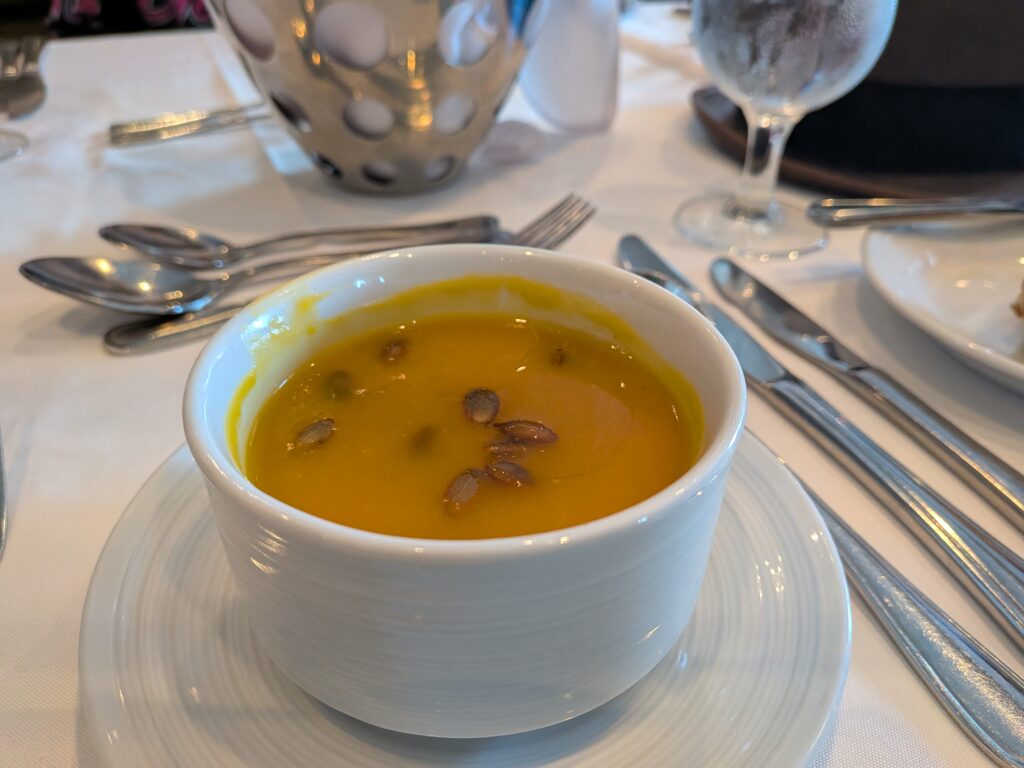 French night - butternut squash soup
Royal Caribbean Cruise as a vegan