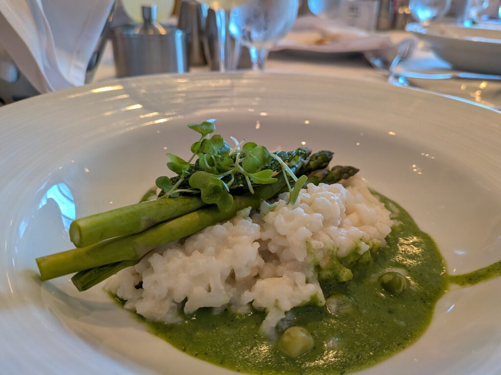 French night - asparagus risotto
Royal Caribbean Cruise as a vegan